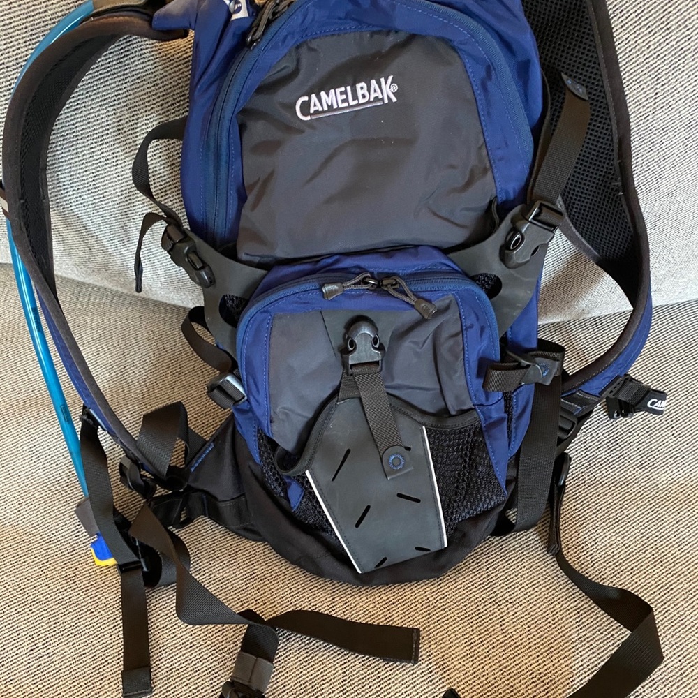 Camelbak backpack with water bag inside